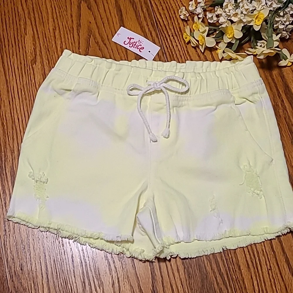 NWT Justice Denim Shorts- Girls 10